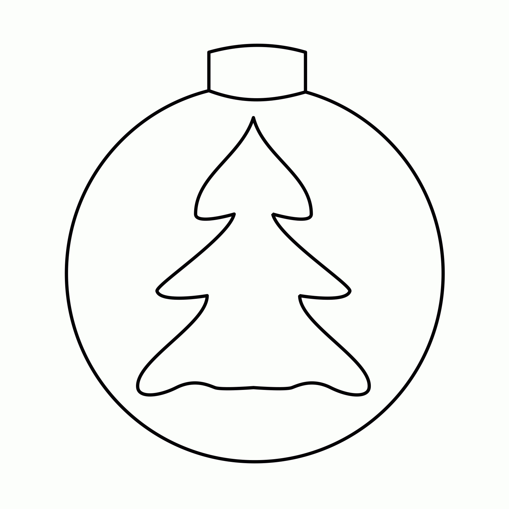 Coloring ~ Christmas Ornaments To Color Beautiful Printable Coloring - Free Printable Christmas Tree Ornaments Coloring Pages