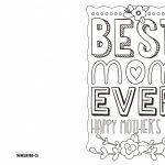 Coloring ~ Coloring Mothers Day Card Free Printable Cards To Color   Free Printable Cards To Color