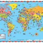 Coloring ~ Free Printable World Map For Kids Within Roundtripticket   Free Printable Maps For Kids