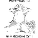 Coloring ~ Groundhog Day Coloring Pages Free Printable For Kids   Free Printable Groundhog Day Booklet
