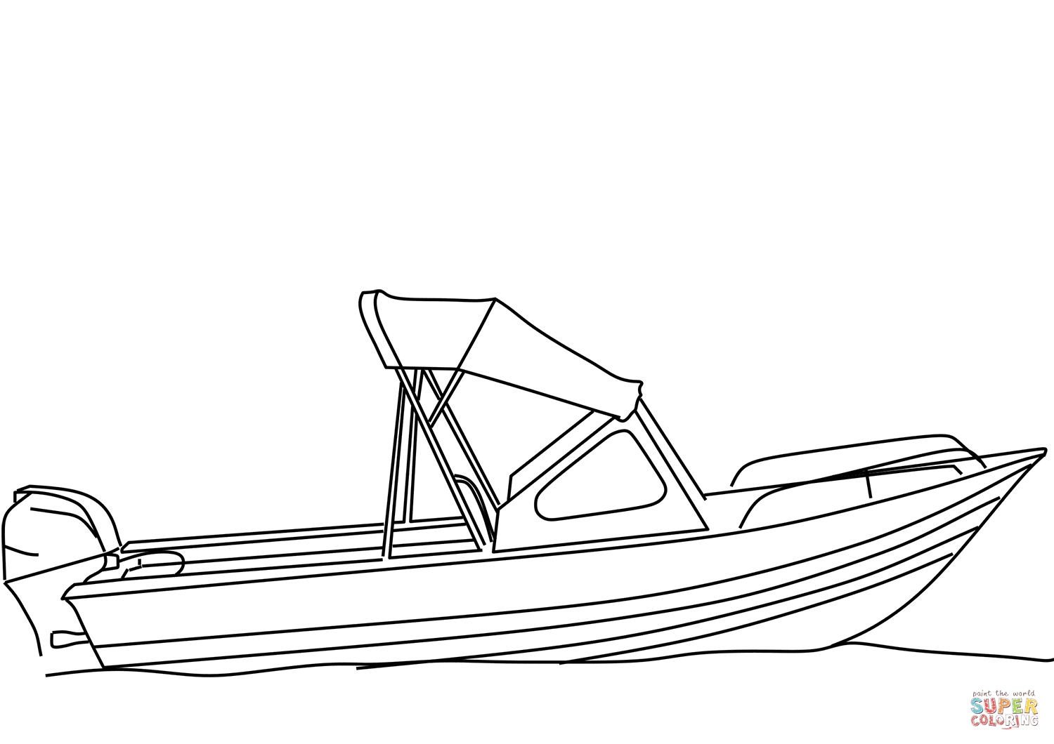 Coloring Ideas : 41 Outstanding Fishing Boat Coloring Pages Coloring