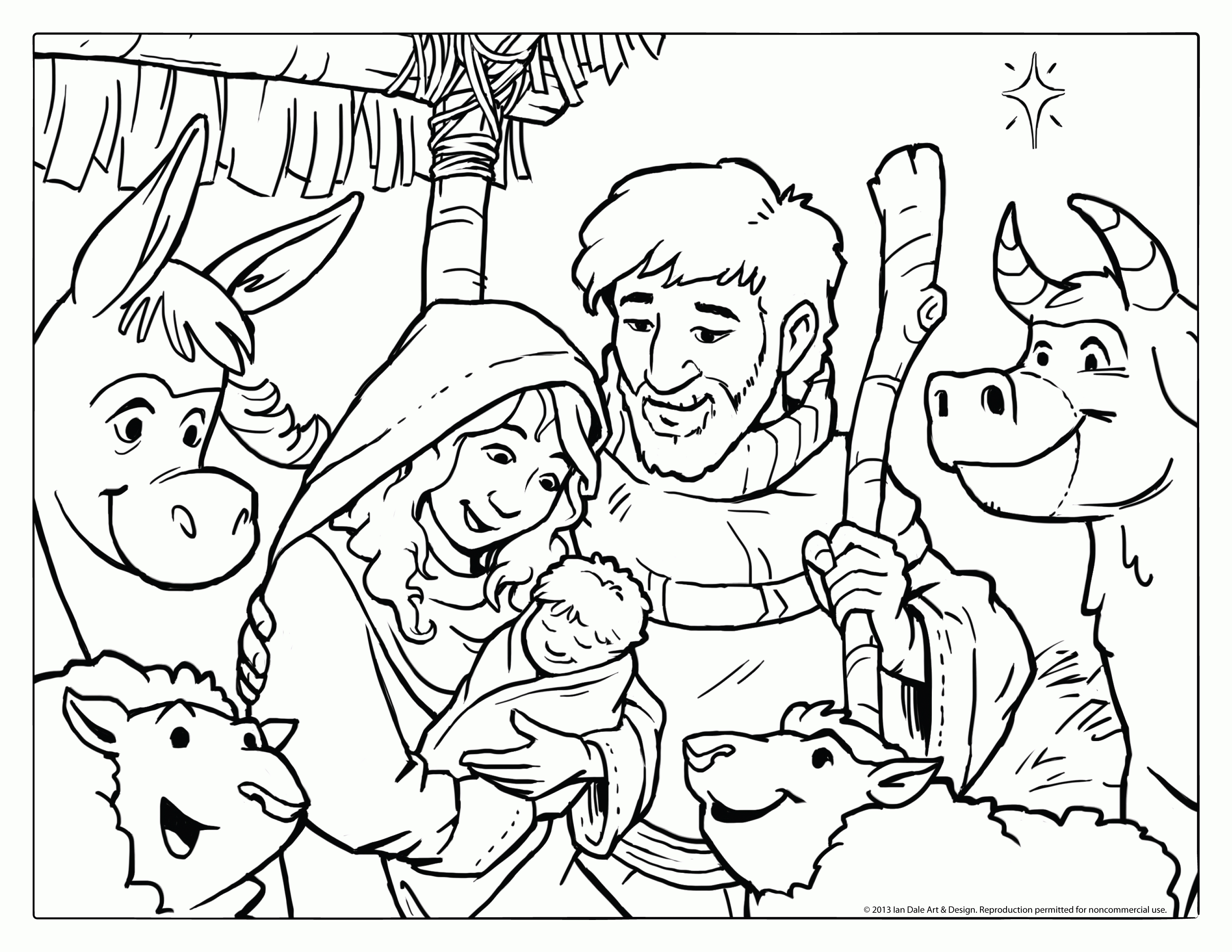Coloring Ideas : 47 Christmas Coloring Pages Pdf Photo Inspirations - Free Printable Christmas Baby Jesus Coloring Pages