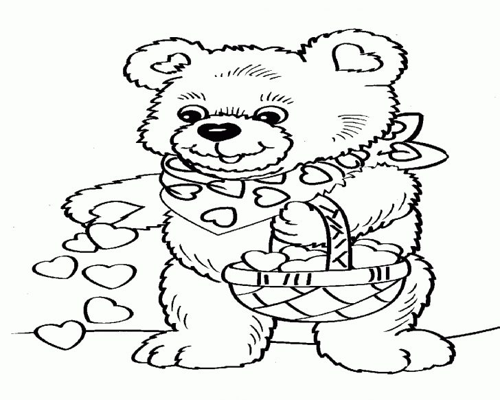 Free Printable Valentine Coloring Pages