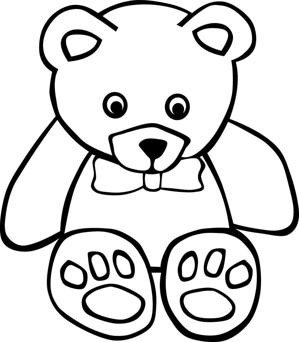 Coloring Ideas : Free Printable Teddy Bear Coloring Pages For Kids - Teddy Bear Coloring Pages Free Printable