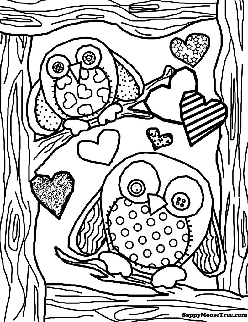 Coloring ~ Owl Coloring Pages Cute Printable To Print Foree Girls - Free Printable Owl Coloring Sheets
