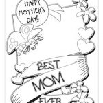 Coloring Page ~ Free Printable Mothers Day Colorings Cards Mothers   Free Printable Mothers Day Cards To Color