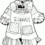 Coloring Page Picture For Body | Classroom Ideas | Scarecrow   Free Scarecrow Template Printable