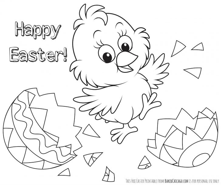Free Printable Easter Coloring Pages For Toddlers