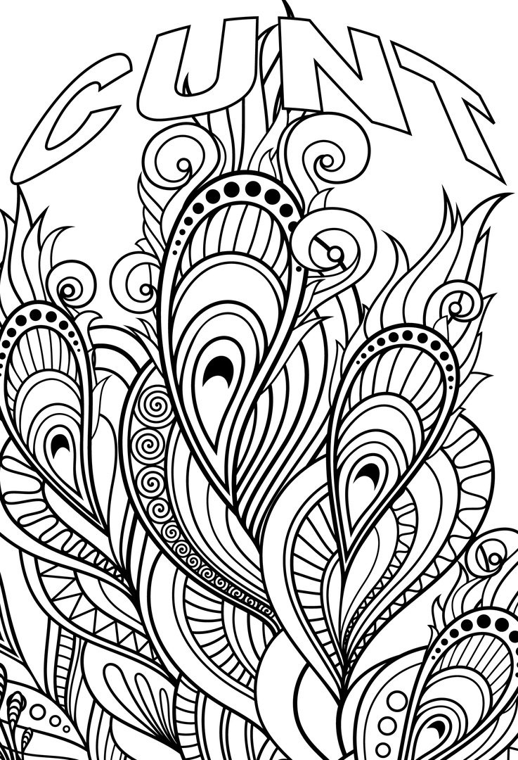 Coloring Page ~ Unique Free Printable Coloring Pages For Adults Only - Free Printable Coloring Pages For Adults Only Swear Words