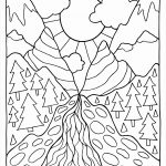 Coloring Pages For Kids Nature With Free Printable Nature Coloring   Free Printable Nature Coloring Pages For Adults