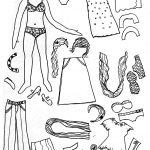 Coloring Pages : Paper Dollloring Pages Printableloringmem Realistic   Free Printable Paper Doll Coloring Pages