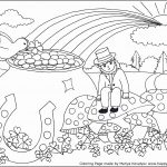 Coloring Pages : St Patricks Dayng Pages For Kids With Medquit Free   Free Printable St Patrick Day Coloring Pages
