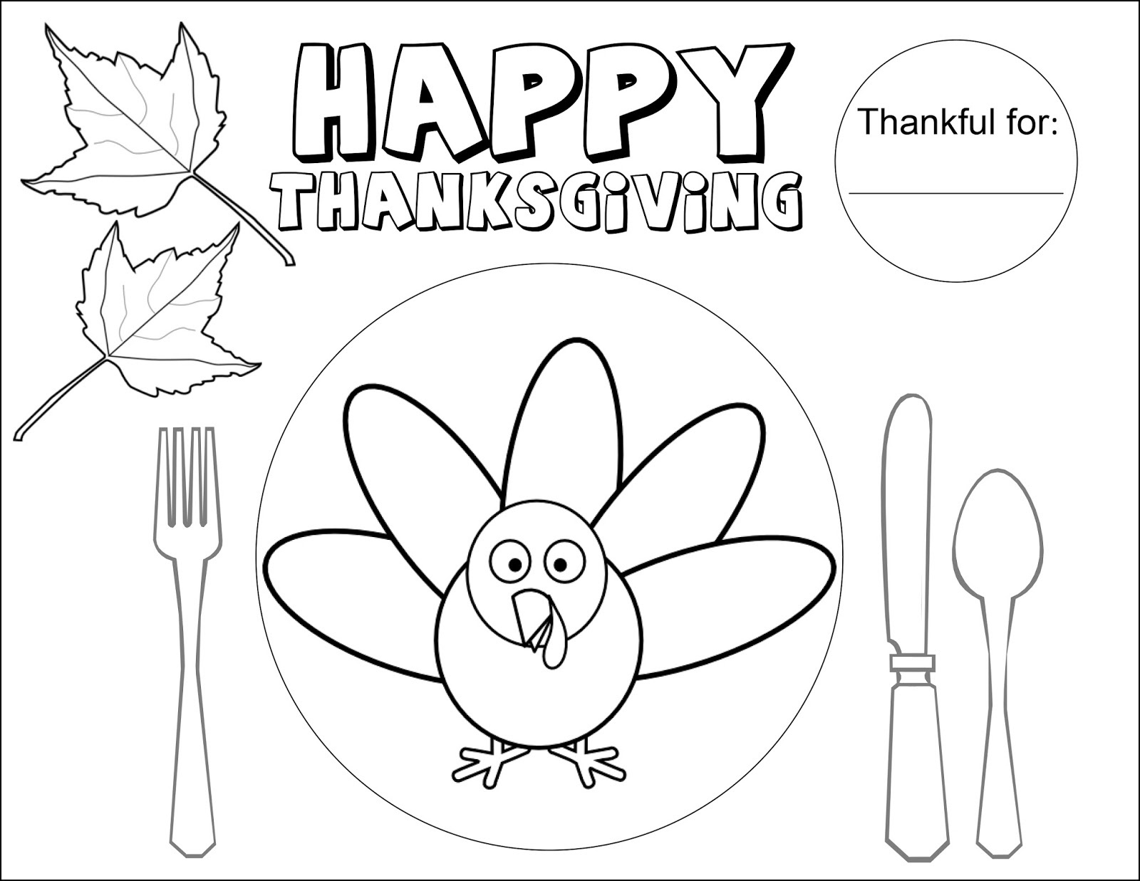 Coloring Placemats For Thanksgiving – Happy Easter &amp;amp; Thanksgiving 2018 - Free Printable Thanksgiving Coloring Placemats