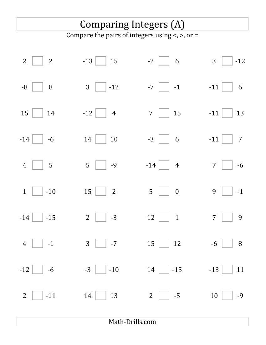patterns-with-negatives-free-printable-integer-worksheets-grade-7