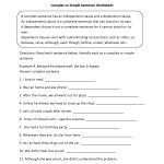 Complex Or Simple Sentences Worksheet | Education | Common Core   6Th Grade Writing Worksheets Printable Free
