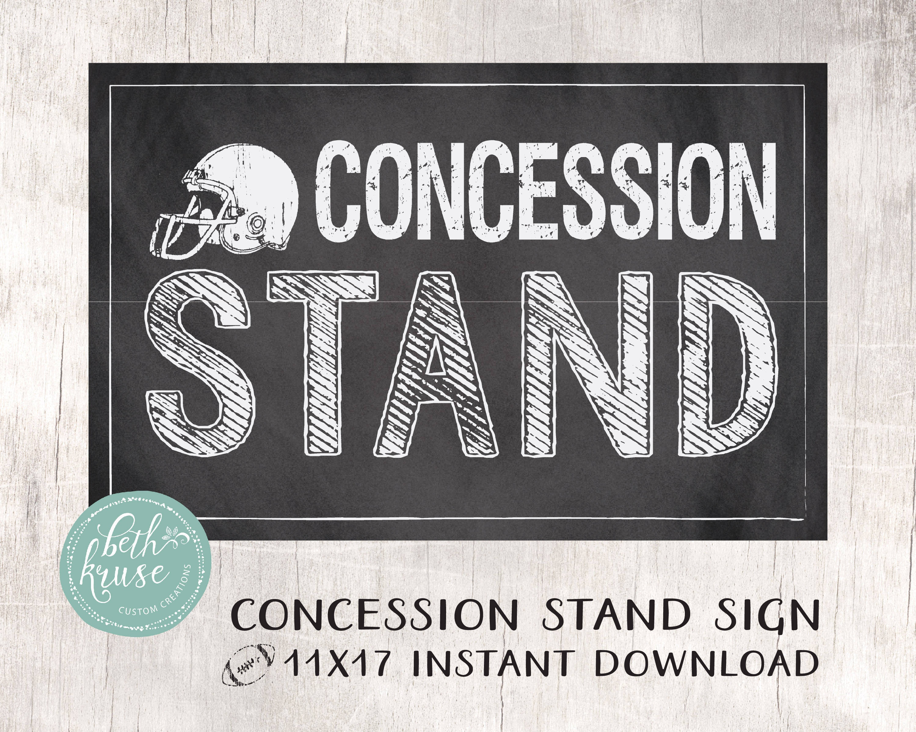 Free Concessions Printable Free Printable A To Z