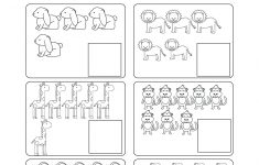 Count And Write Worksheet – Free Kindergarten Math Worksheet For Kids – Free Printable Counting Worksheets