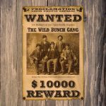 Create An Old West Wanted Poster In Adobe Photoshop   Free Printable Wanted Poster Old West