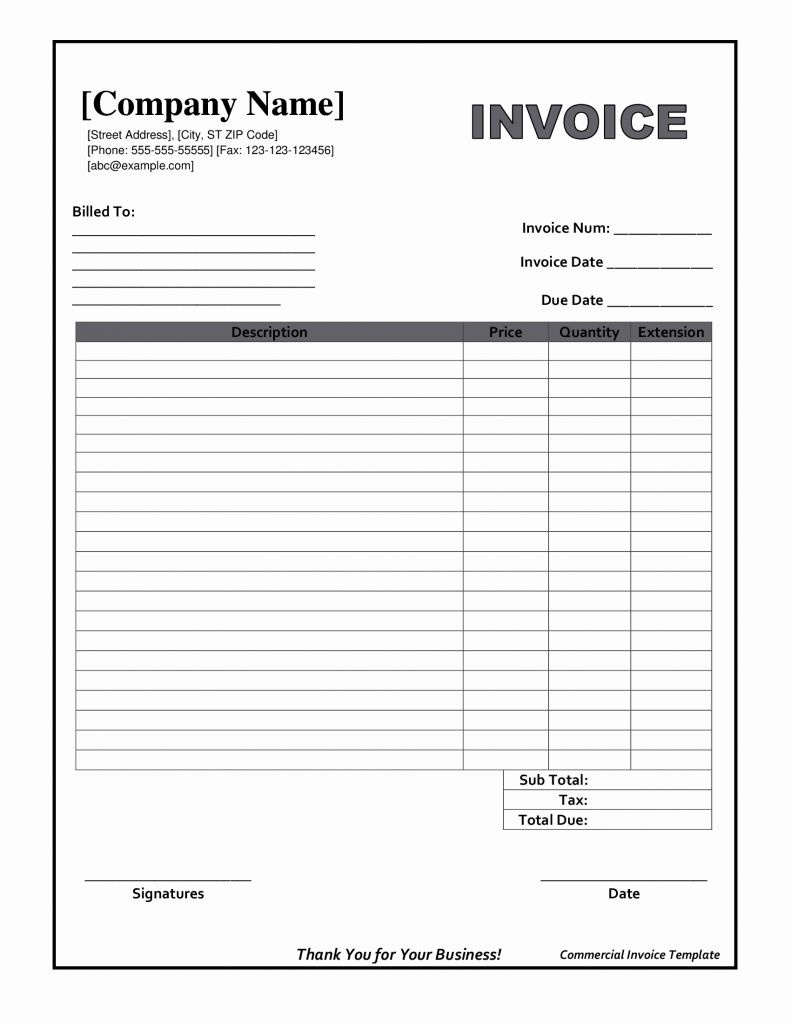 Create Free Printable Invoices Invoice Design | Letsgonepal - Free Printable Invoice Forms