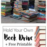 Create Your Own Book Drive + Free Flyer Printable! | Classroom Ideas   Create Your Own Free Printable Flyers