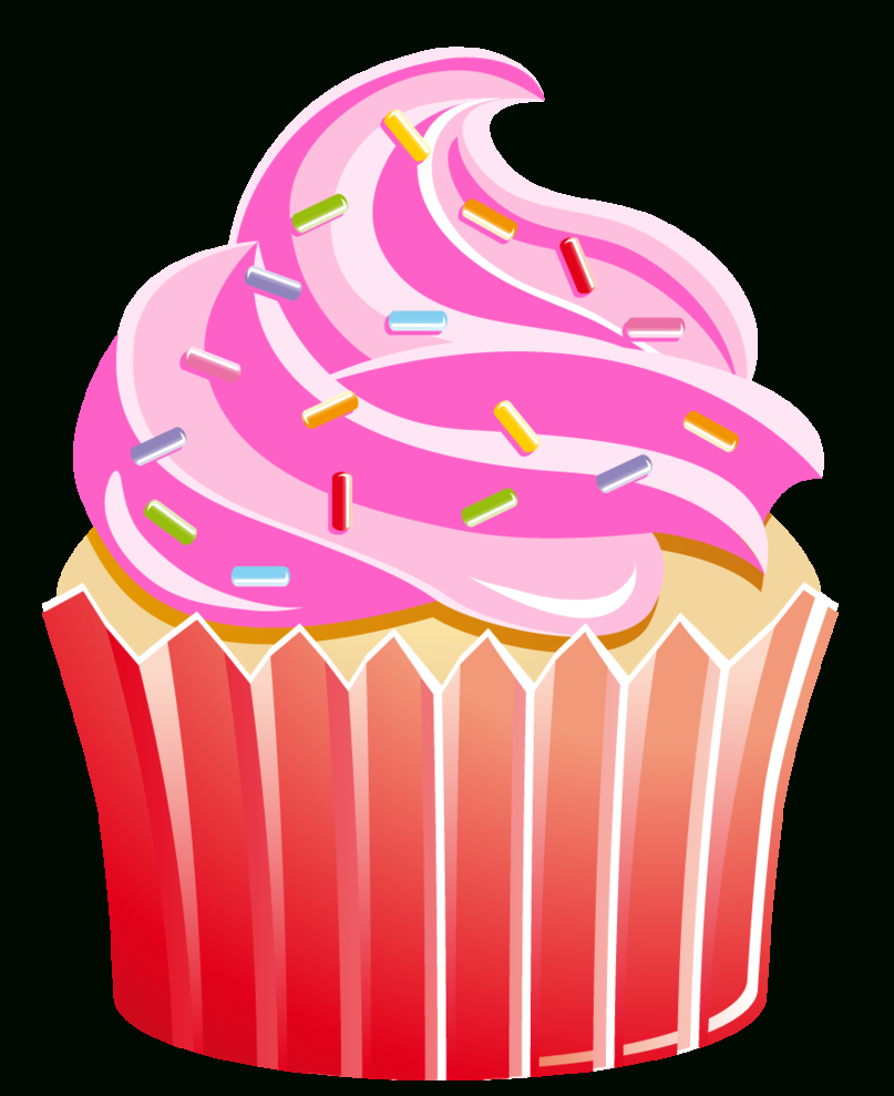 Cupcake Clipart Cupcake Drawings Collections Google | Clipart And - Free Printable Cupcake Clipart
