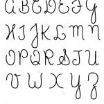 Cursive Lettering Alphabet Capital Letters Alphabet Cursive Free   Free Printable Cursive Alphabet