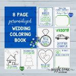 Custom Wedding Coloring Book Pages Printable In 2019 | Member Board   Free Printable Personalized Children's Books