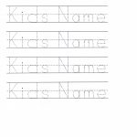 Customizable Printable Letter Pages | Teaching Mackenzie And Juliana   Free Printable Name Tracing Worksheets For Preschoolers
