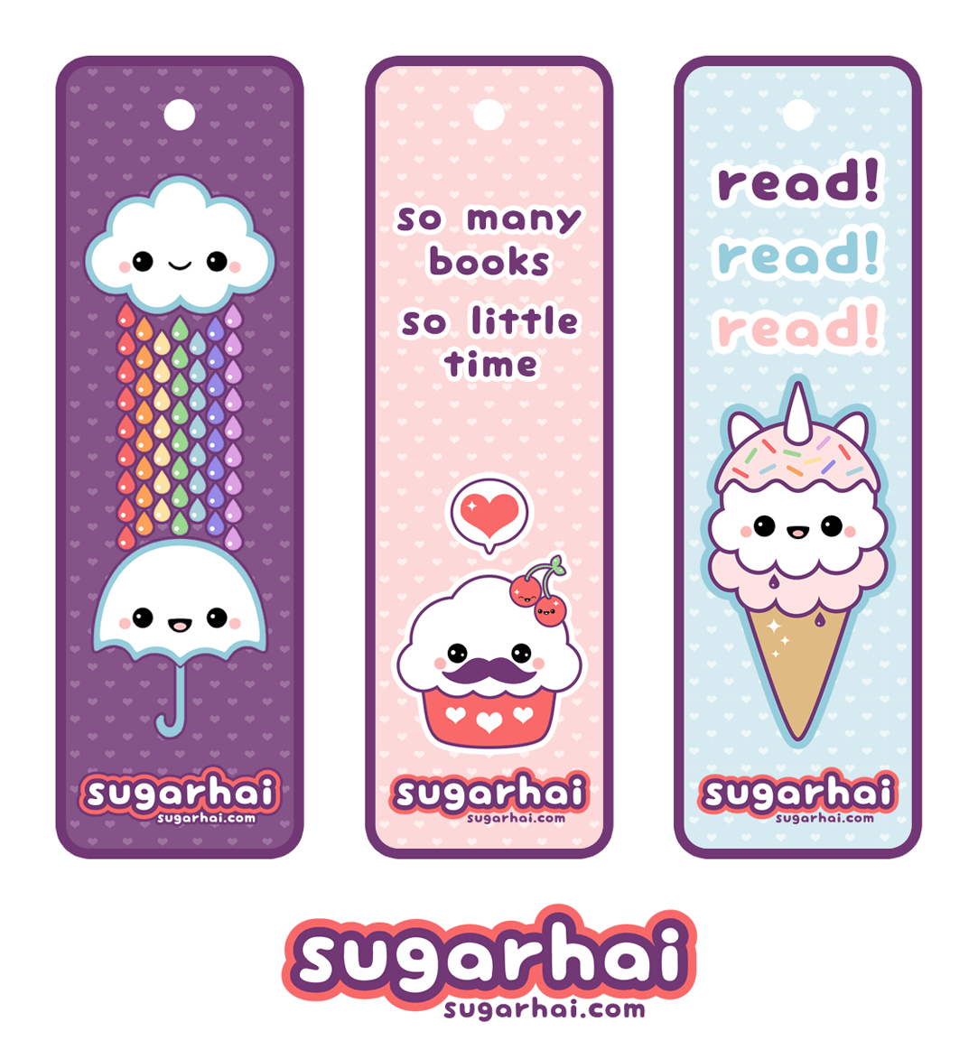 Cute Printable Bookmarks | I Want | Cute Bookmarks, Creative - Anime Bookmarks Printable For Free
