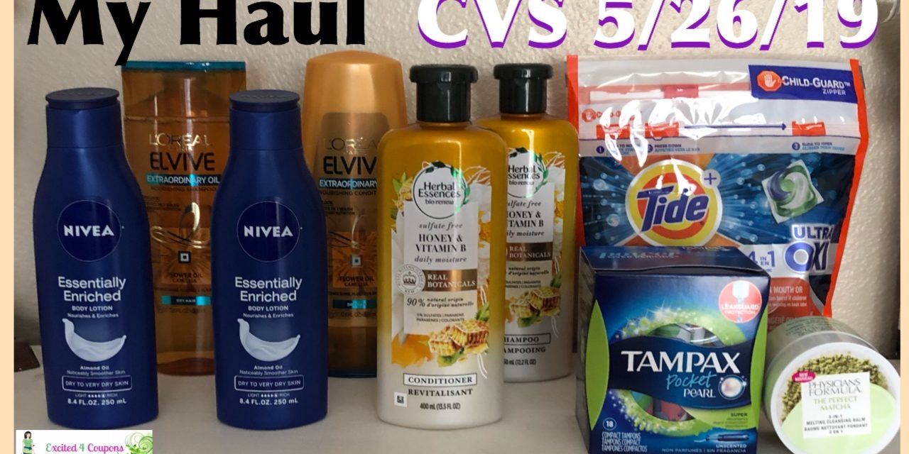Cvs 5/26/19 Haul From $56.48 (Free Nivea &amp;amp; L&amp;#039;oreal)) - Excited 4 Coupons - Free Printable Nivea Coupons