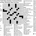 Daily Crossword Puzzle Printable Then Printable Crosswords For April   Free Daily Printable Crosswords