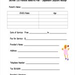 Daycare Receipt   Tutlin.psstech.co   Free Printable Daycare Receipts