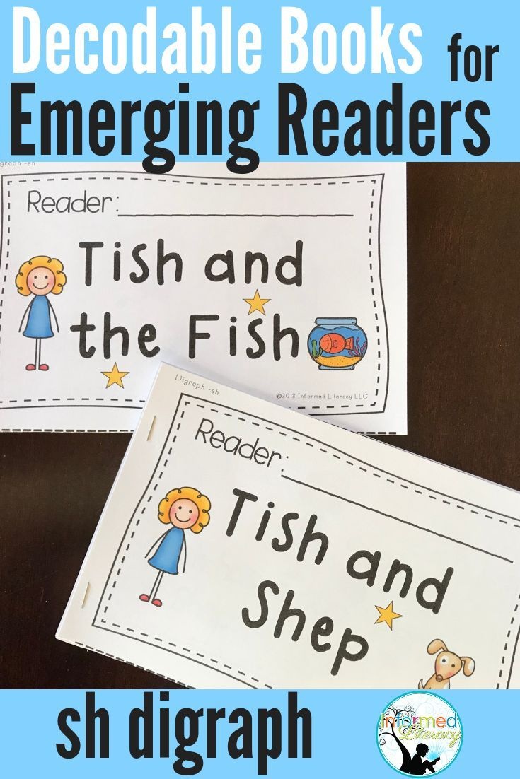 Decodable Reader Pack: Digraphs - Sh | Kindergarten Reading - Free Printable Decodable Books For Kindergarten