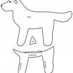 Descargar Patrón Gratis Peluche Forma Perro | Felt | Perros De   Dog Sewing Patterns Free Printable