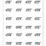 Division   4 Worksheets | Printable Worksheets | Math Division   Free Printable Worksheets For 4Th Grade