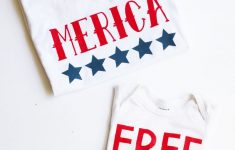 Diy Fourth Of July Shirts | Ksw & Co. Crafts | Fourth Of July Shirts – Free Printable Iron On Transfers For T Shirts