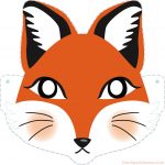 Diy Fox Printable Mask For Kids   Clipart Drawer | Diy | Printable   Free Printable Fox Mask Template