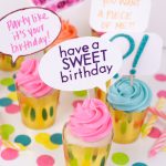 Diy Quote Bubble Cupcake Toppers + Free Printable! | Club Crafted   Free Printable Happy Birthday Cake Topper