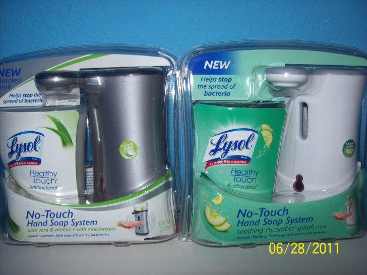 Lysol Hands Free Soap Dispenser Printable Coupon