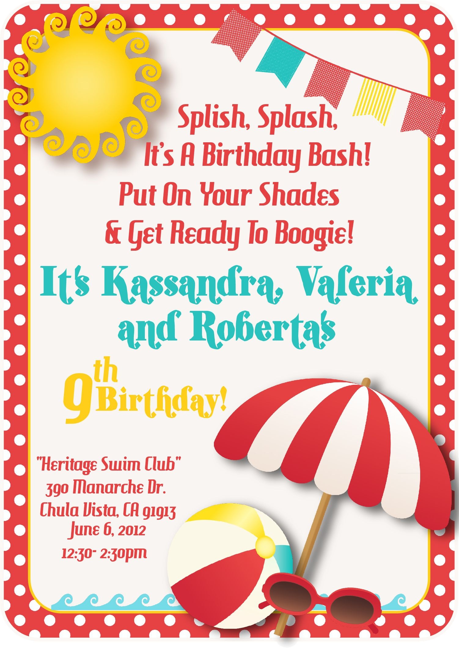Download A Free Printable Party Invitation Template With A Clipart - Hawaiian Party Invitations Free Printable