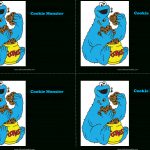 Download Cookie Monster Birthday Invitations Main Image   Blank   Free Printable Cookie Monster Birthday Invitations