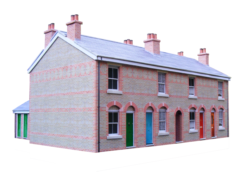 Download Free Pdf Card Model Building Kits. Scenerybuilder. - Free Printable Model Railway Buildings