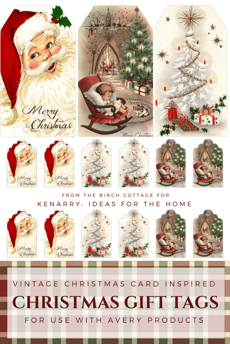 Download Free Printable Vintage Christmas Gift Tags For Holiday Wrapping - Free Printable Vintage Christmas Pictures