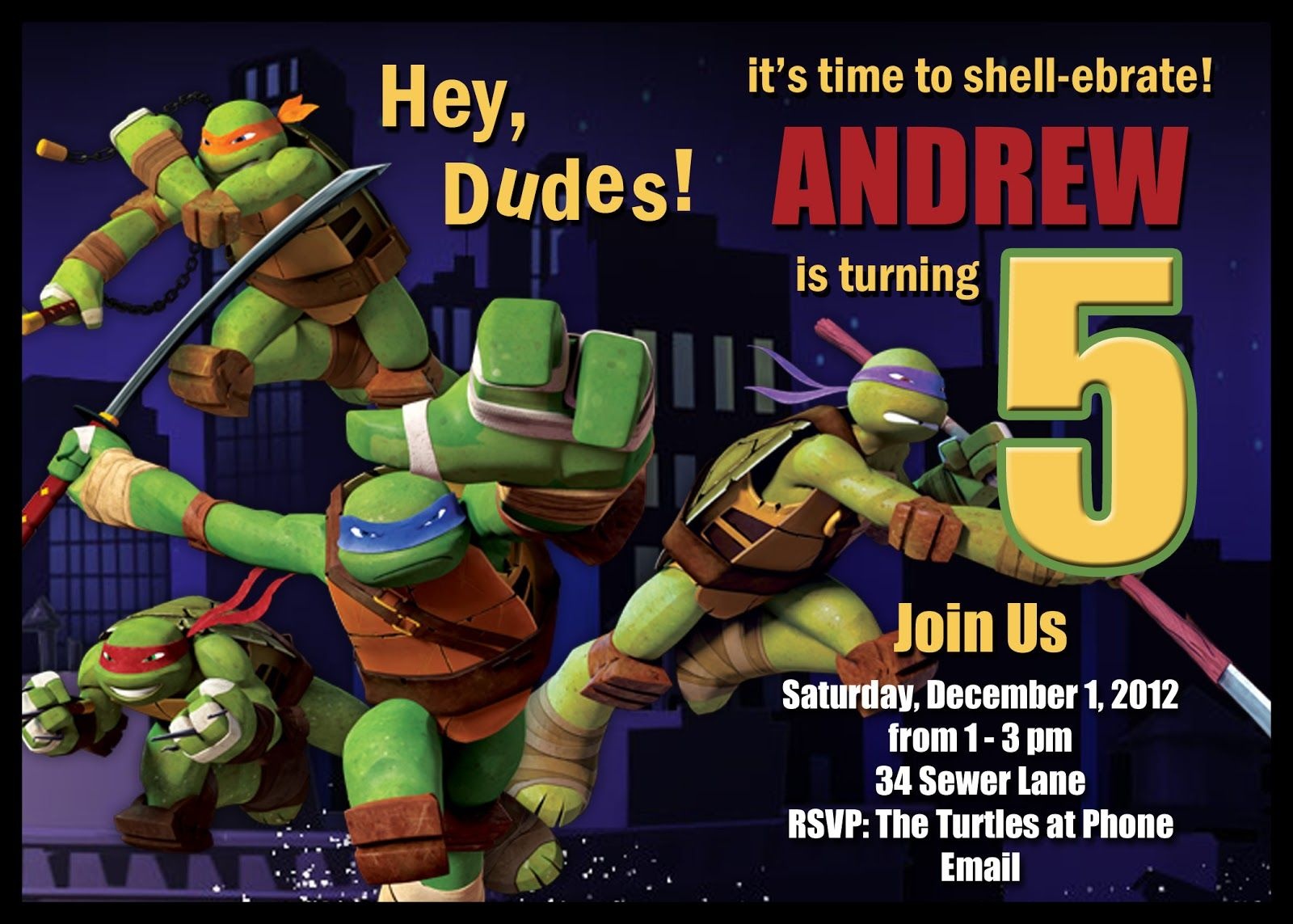 Download Free Template Teenage Mutant Ninja Turtle Birthday Party - Free Printable Teenage Mutant Ninja Turtle Cupcake Toppers