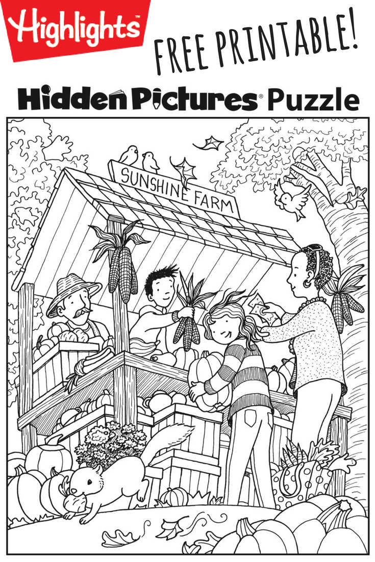Download This Festive Fall Free Printable Hidden Pictures Puzzle To - Free Printable I Spy Puzzles