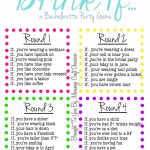 Drink If… A Bachelorette Party Game {Free Printable} (Mommys's   Free Printable Women's Party Games