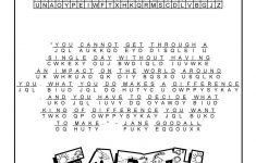 Earth Day Cryptogram Puzzle Solution | Class Decorations | Earth Day – Free Printable Cryptograms With Answers