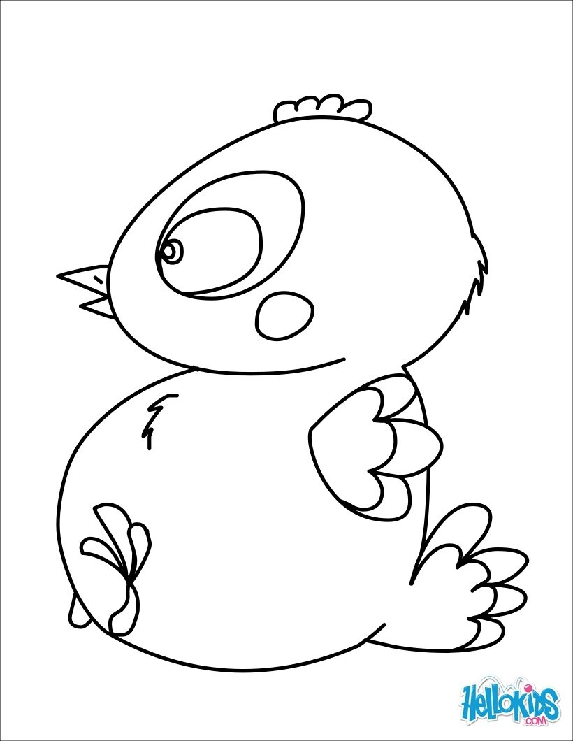 Easter Chick Coloring Pages - 18 Online Kids Coloring Printables For - Free Printable Easter Baby Chick Coloring Pages