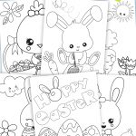 Easter Coloring Pages For Kids (Free Printable) | Fun For Little   Free Printable Easter Coloring Pages For Toddlers