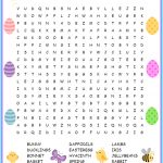 Easter Puzzles Printable – Hd Easter Images   Free Printable Easter Puzzles For Adults